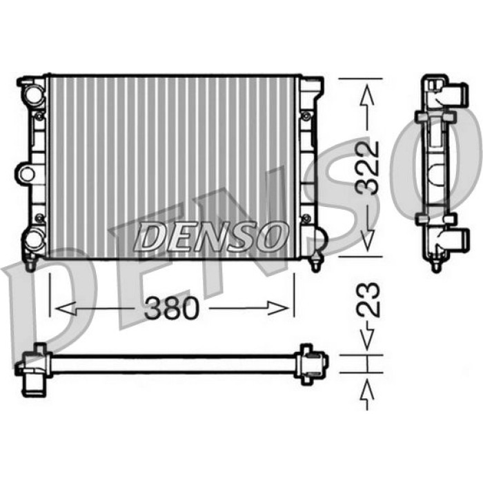 Denso Motorkühler DRM32032