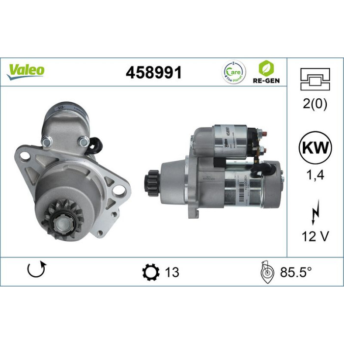 Valeo Anlasser 458991