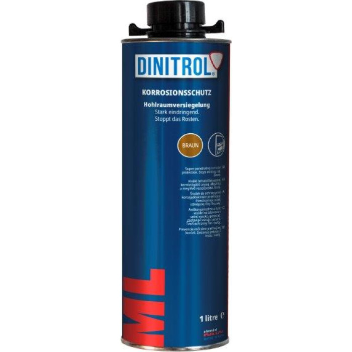 DINITROL ML Hohlraumschutz Braun 1 Liter Saugdose 1107010 DINITROL ML Hohlraumschutz Braun 1 Liter Saugdose 1107010