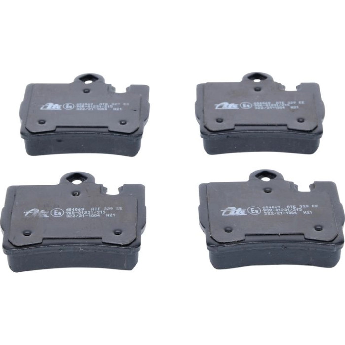 ATE Bremsbelagsatz Mercedes-Benz Hinterachse W220/C215 98-06 13.0460-4069.2 ATE Bremsbelagsatz Mercedes-Benz Hinterachse W220/C215 98-06 13.0460-4069.2