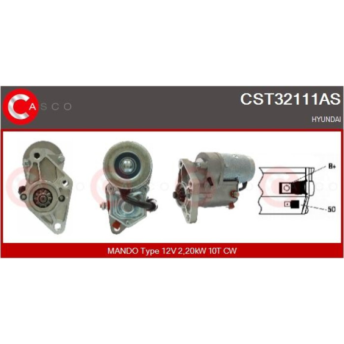 CASCO Anlasser CST32111AS CASCO Anlasser CST32111AS
