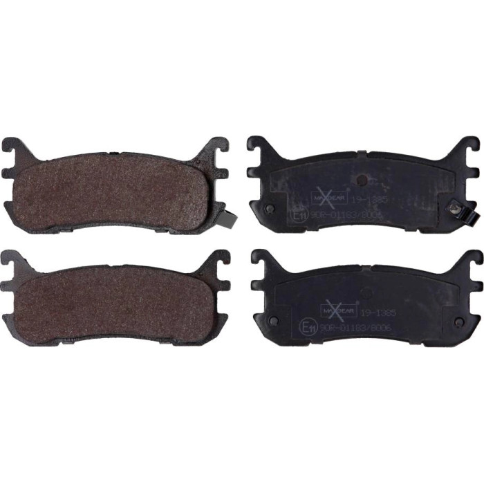 19-1385 MAXGEAR Bremsbelagsatz 19-1385 Mazda 323 89-98/Mx5 94 19-1385 MAXGEAR Bremsbelagsatz 19-1385 Mazda 323 89-98/Mx5 94