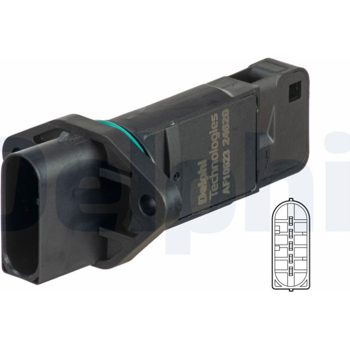 Delphi Luftmassenmesser AF10623-12B1