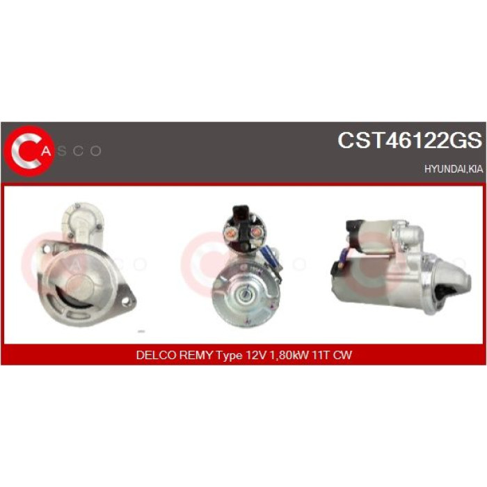 CASCO Anlasser CST46122GS CASCO Anlasser CST46122GS