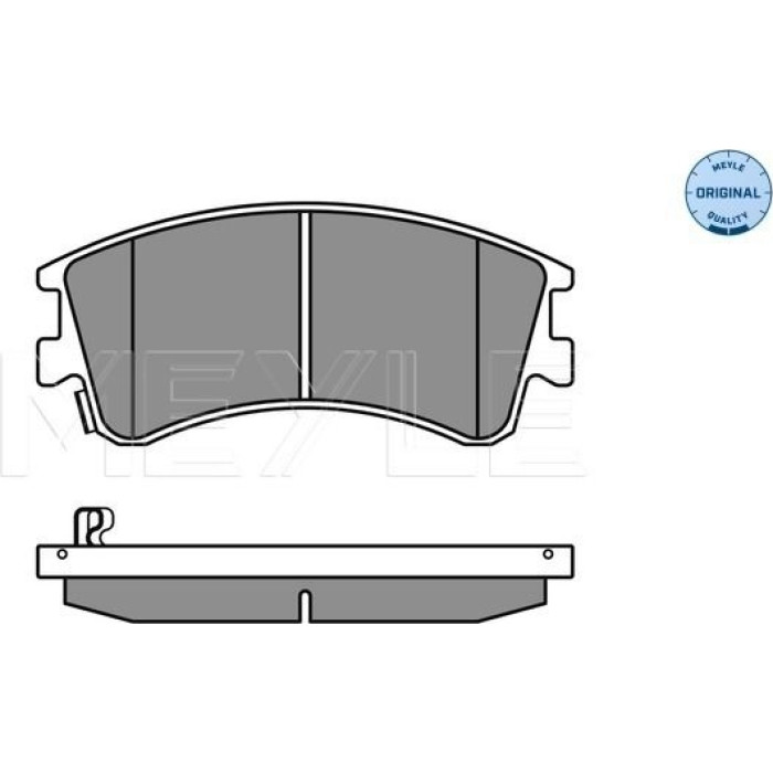 025 240 4618/W MEYLE Bremsbelagsatz Mazda 6 2.0-2.3 02-07 Mit Sensor 025 240 4618/W MEYLE Bremsbelagsatz Mazda 6 2.0-2.3 02-07 Mit Sensor