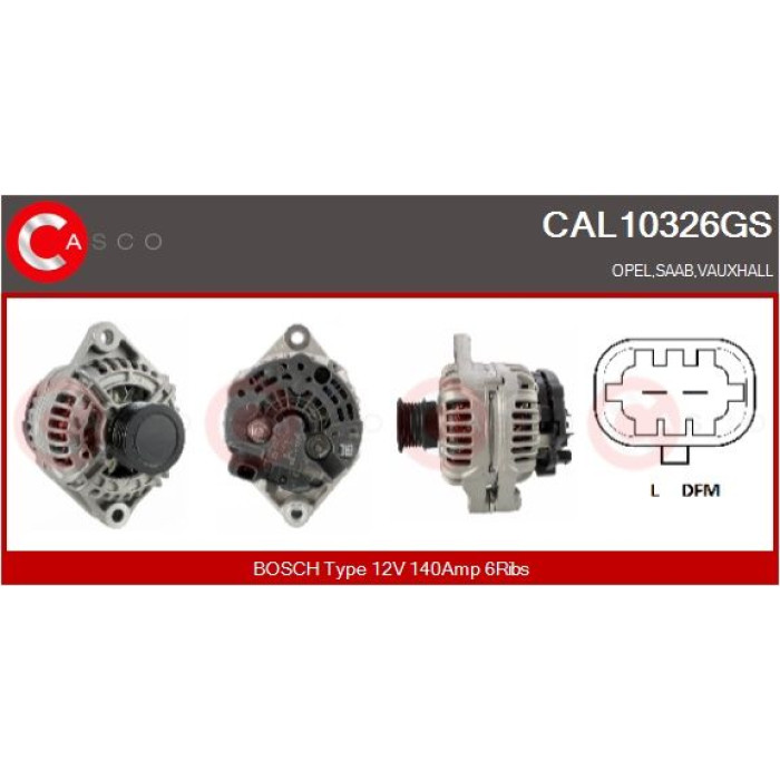 CASCO Generator CAL10326GS CASCO Generator CAL10326GS