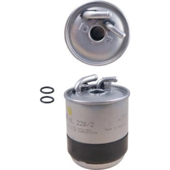 KL 228/2D MAHLE Kraftstofffilter KL 228/2D, Leitungsfilter, ohne Filterheizung, Höhe 128,8 mm – u. a. für Mercedes-Benz E-Klasse (W211), T-Modell (S211) – OE Nummer 6420900152 - l KL 228/2D MAHLE Kraftstofffilter KL 228/2D, Leitungsfilter, ohne Filterheizung, Höhe 128,8 mm – u. a. für Mercedes-Benz E-Klasse (W211), T-Modell (S211) – OE Nummer 6420900152 - l