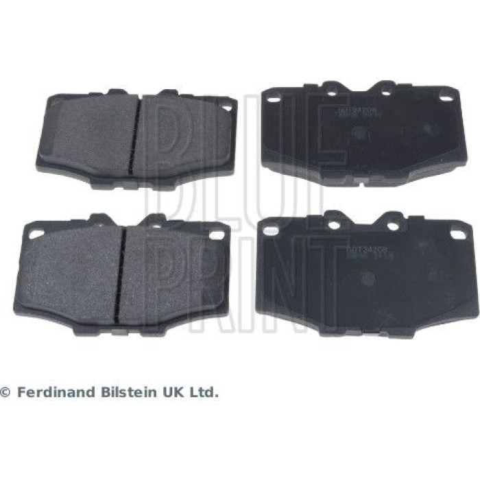 ADT34208 Bremsbelagsatz Toyota P. Land Cruiser 2,4-4,0 80-93 ADT34208 Bremsbelagsatz Toyota P. Land Cruiser 2,4-4,0 80-93