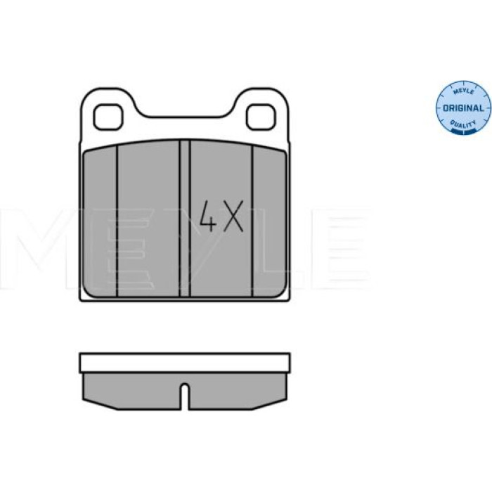 MEYLE Bremsbelagsatz Mercedes-Benz W123 252103515 MEYLE Bremsbelagsatz Mercedes-Benz W123 252103515