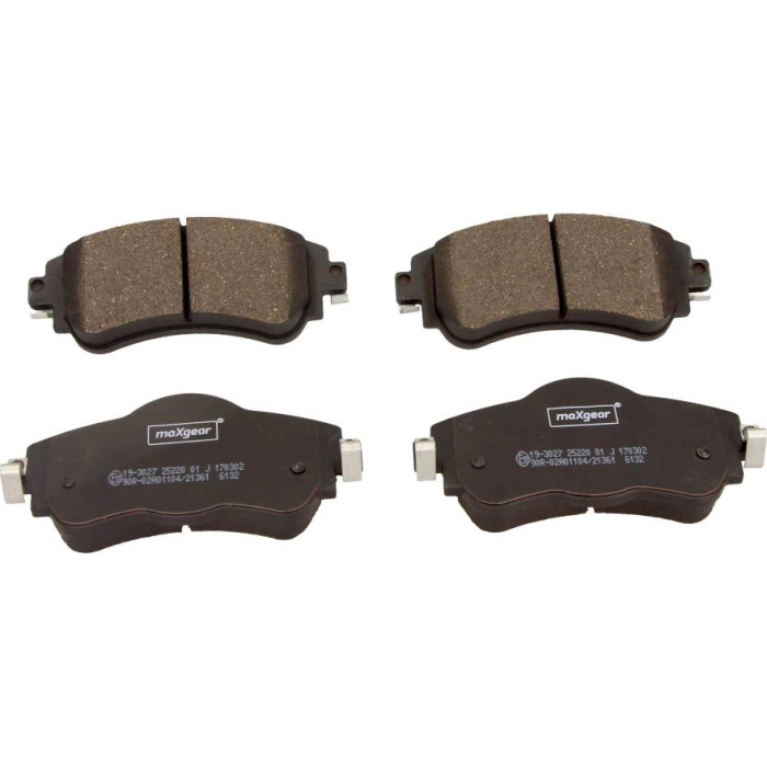 MAXGEAR Bremsbelagsatz 19-3027 Citroen C4 1.2-1.6 09
