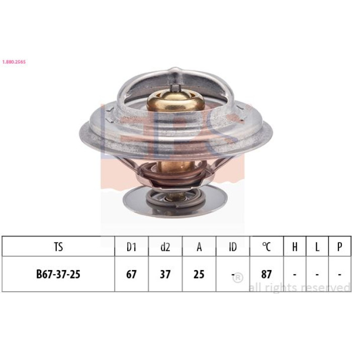 EPS Thermostat 1.880.256S EPS Thermostat 1.880.256S