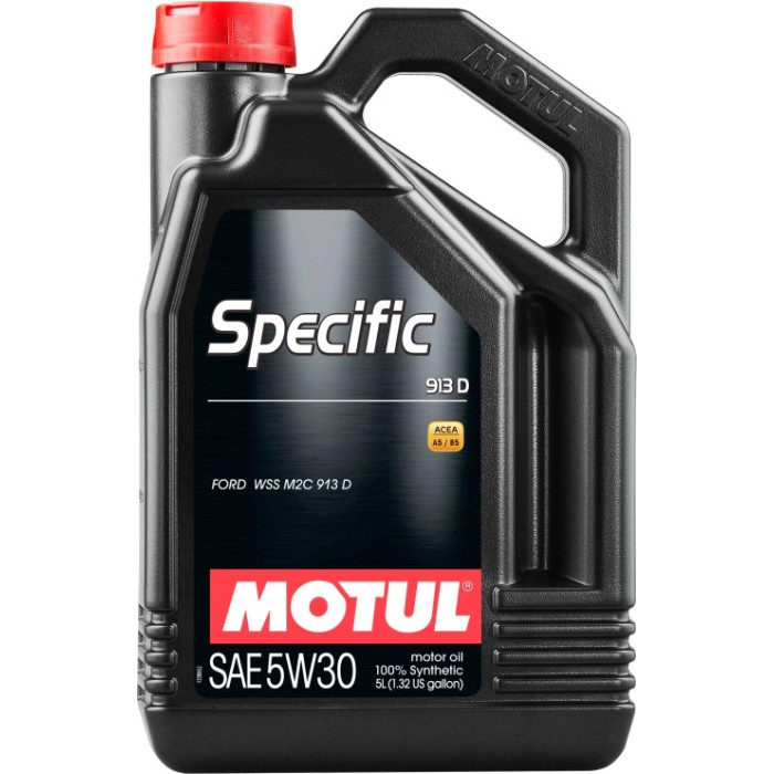 Motul Specific 913D Ford WSS M2C 913 D 5W-30 5 Liter 104560 Motul Specific 913D Ford WSS M2C 913 D 5W-30 5 Liter 104560