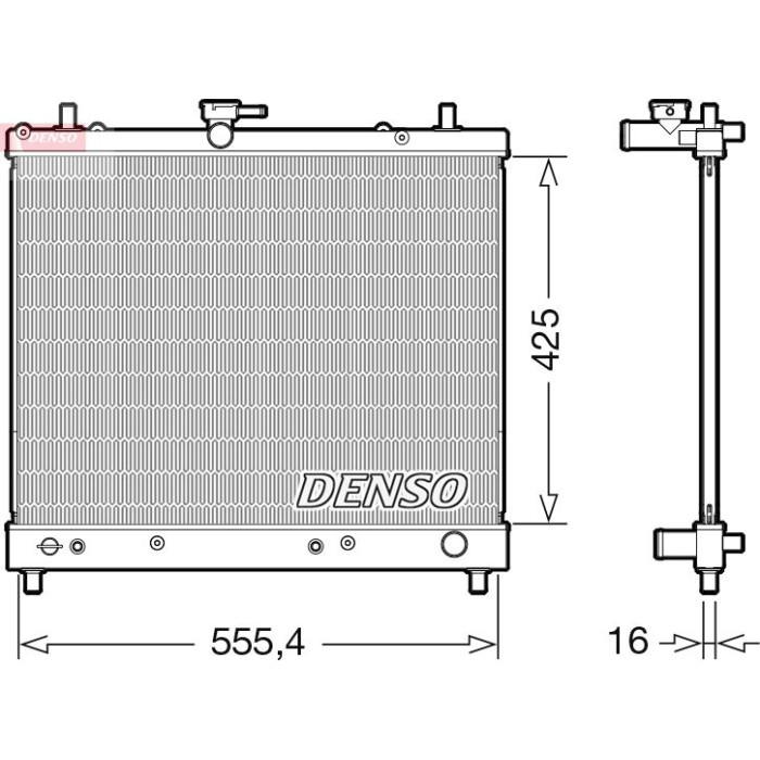 Denso Motorkühler DRM35006 Denso Motorkühler DRM35006