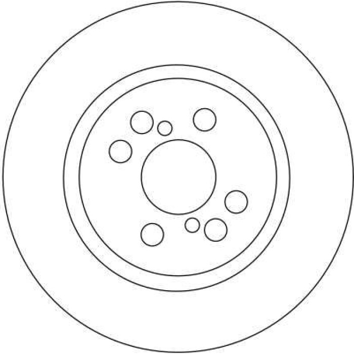 TRW Bremsscheibe Toyota Avensis/Corolla 1.6-2.2 D-4D 04-09 DF4415S TRW Bremsscheibe Toyota Avensis/Corolla 1.6-2.2 D-4D 04-09 DF4415S
