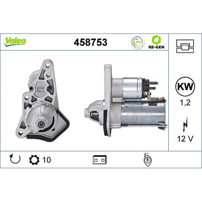 Valeo Anlasser 458753 Valeo Anlasser 458753