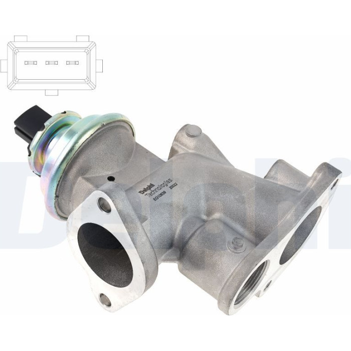 Delphi AGR-Ventil EG10639-12B1 Delphi AGR-Ventil EG10639-12B1