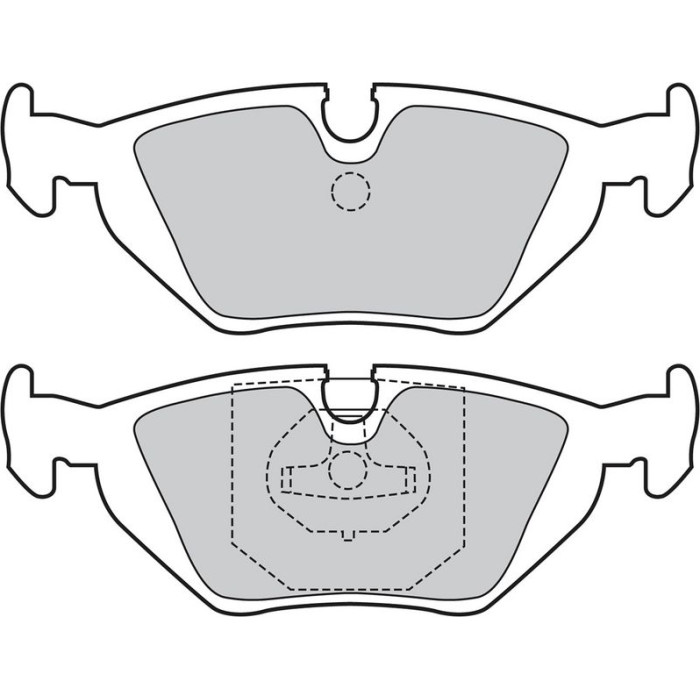 Valeo Bremsbelagsatz 598386 Valeo Bremsbelagsatz 598386