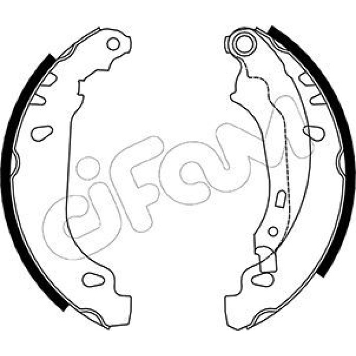 CIFAM Bremsbackensatz 153-328 CIFAM Bremsbackensatz 153-328