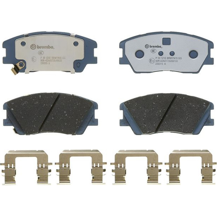 BREMBO Bremsklötze EV VA P 30 121E BREMBO Bremsklötze EV VA P 30 121E