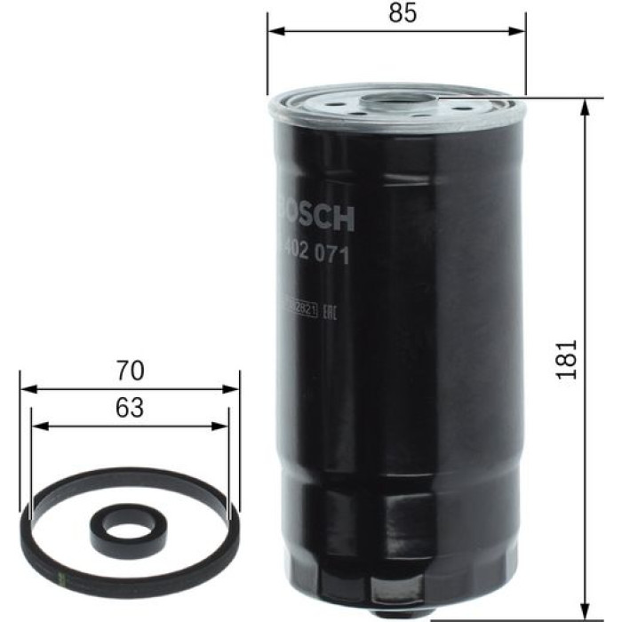 F 026 402 071 Bosch Kraftstofffilter F 026 402 071 F 026 402 071 Bosch Kraftstofffilter F 026 402 071