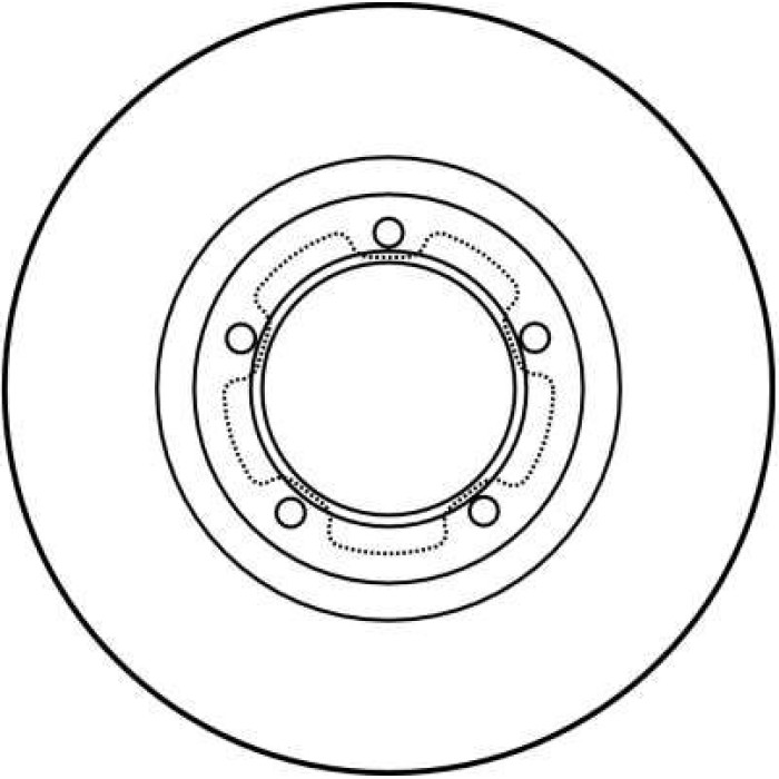 TRW Bremsscheibe DF2786 TRW Bremsscheibe DF2786