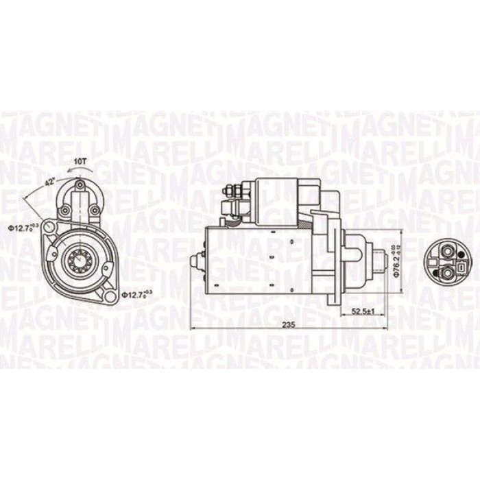 Magneti Marelli Anlasser 063720974010 Magneti Marelli Anlasser 063720974010