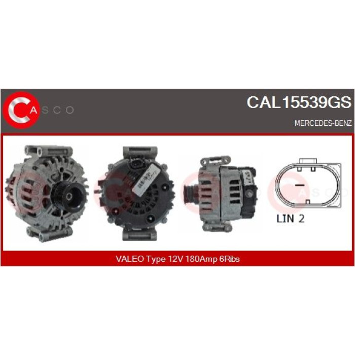 CASCO Generator CAL15539GS CASCO Generator CAL15539GS