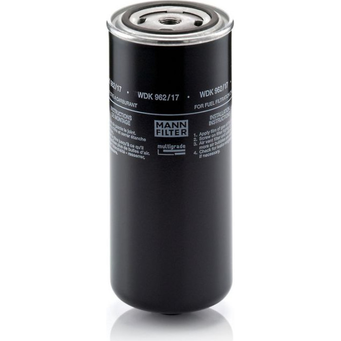 WDK 962/17 MANN-FILTER Kraftstofffilter LKW 962/17 WDK 962/17 MANN-FILTER Kraftstofffilter LKW 962/17
