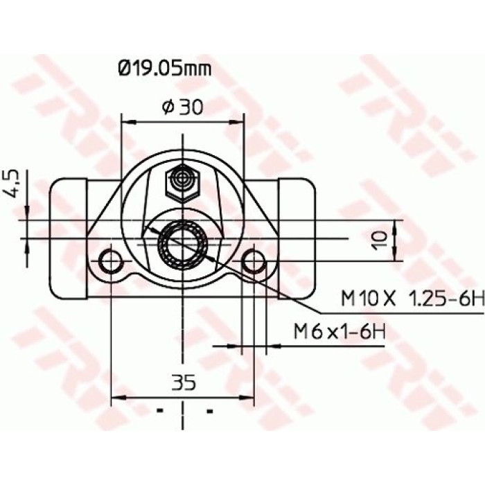 TRW Radbremszylinder BWD103 TRW Radbremszylinder BWD103