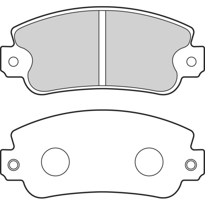 Valeo Bremsbelagsatz 302655 Valeo Bremsbelagsatz 302655