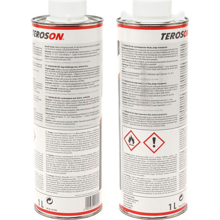 TEROSON WX 500,Weiss-Trans.1L Dose 2074306 TEROSON WX 500,Weiss-Trans.1L Dose 2074306