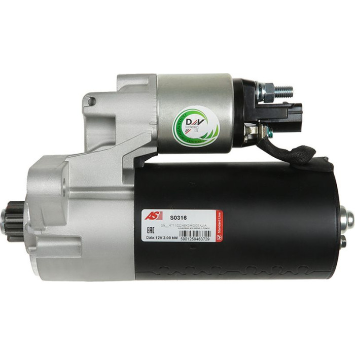 S0316 AS-PL Anlasser (Starter) S0316