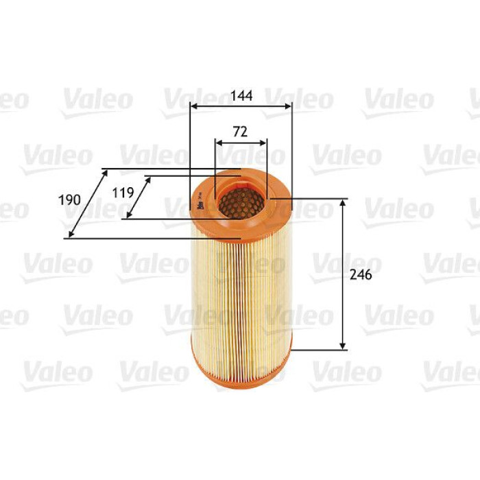 Valeo Luftfilter 585669