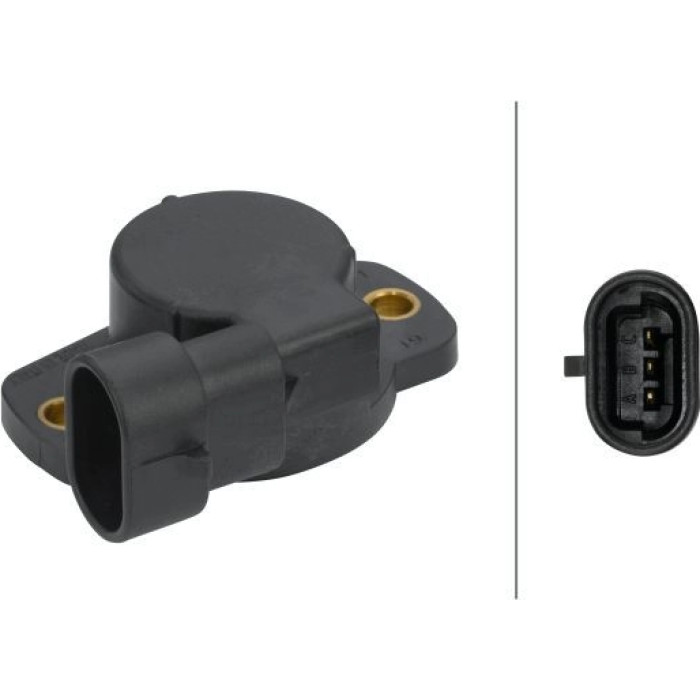 HELLA Sensor, Drosselklappenstellung 6PX 008 476-461 HELLA Sensor, Drosselklappenstellung 6PX 008 476-461
