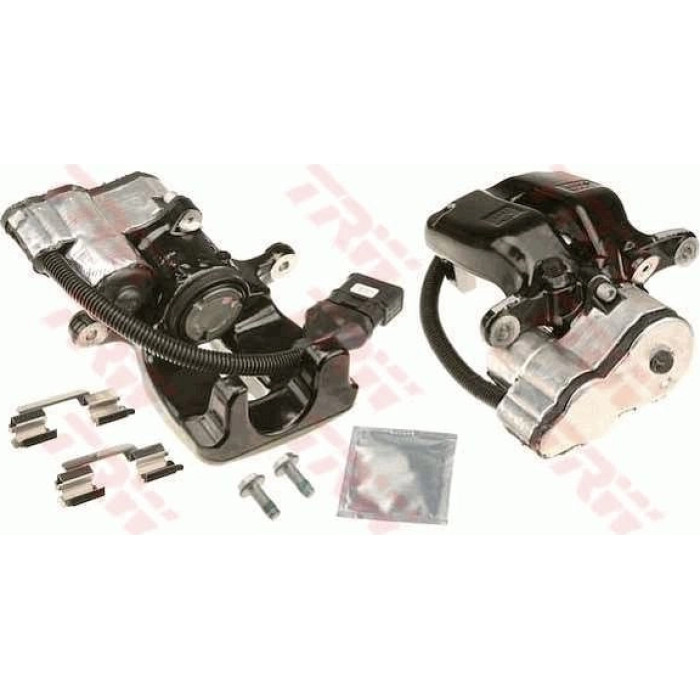 TRW Austausch-Bremssattel elektrische Parkbremse Schwarz Hinterachse rechts BHT287E TRW Austausch-Bremssattel elektrische Parkbremse Schwarz Hinterachse rechts BHT287E