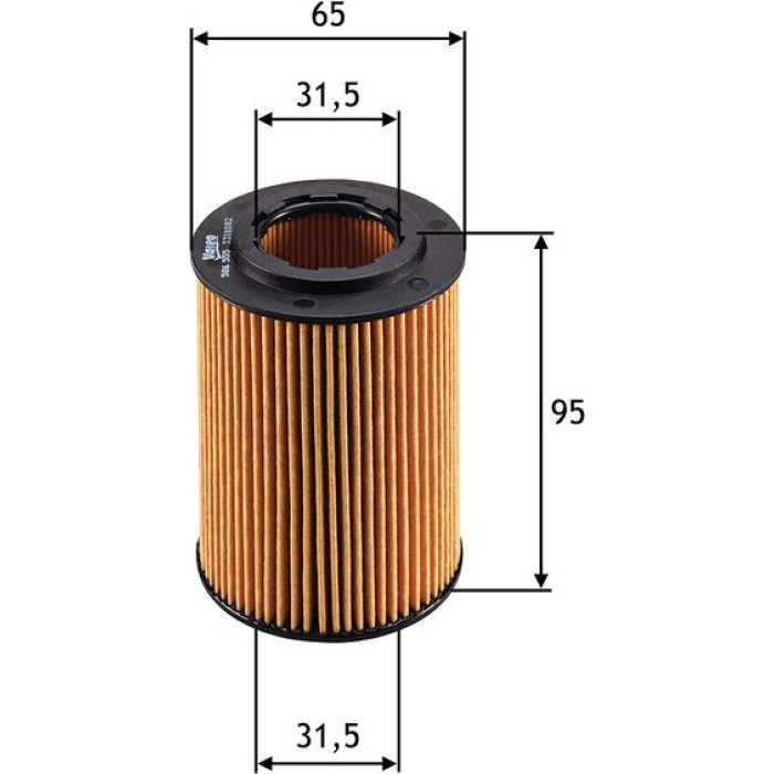 Valeo Ölfilter 586555 Valeo Ölfilter 586555