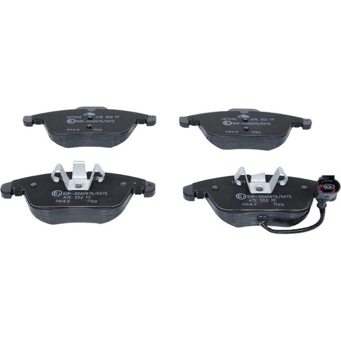 ATE Bremsbelagsatz VW Vorderachse Sharan/Tiguan 1.4-2.0 07- Keramik 13.0470-7242.2 ATE Bremsbelagsatz VW Vorderachse Sharan/Tiguan 1.4-2.0 07- Keramik 13.0470-7242.2