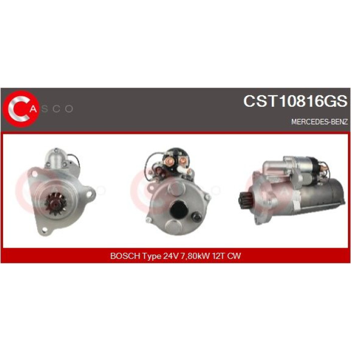 CASCO Anlasser CST10816GS