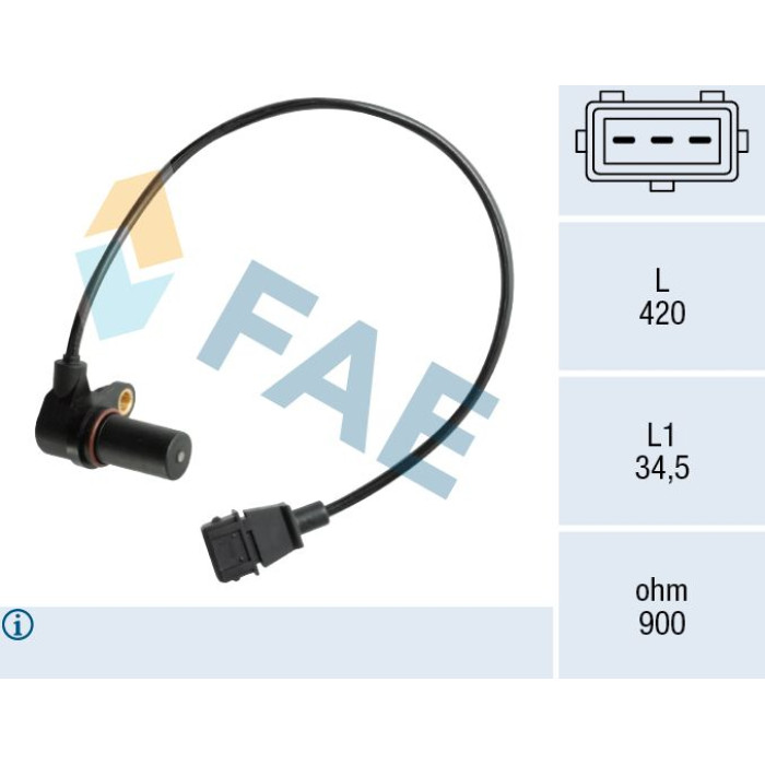 FAE Geschwindigkeitssensor 79073 FAE Geschwindigkeitssensor 79073