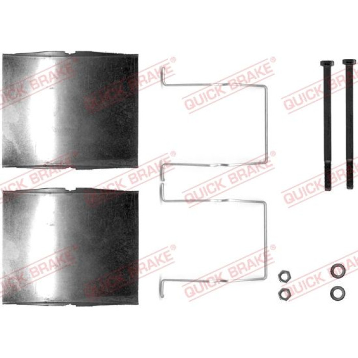 Quick Brake Montagesatz für Bremsbeläge 109-1623 Quick Brake Montagesatz für Bremsbeläge 109-1623