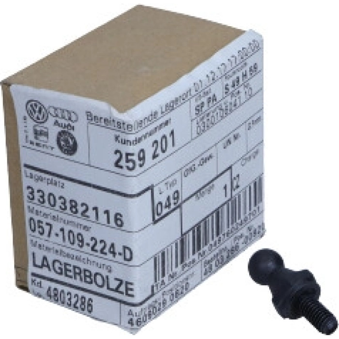 WHT002511 VAG Original WHT002511 Kugelstift Audi A4 08 – – OE-Nr. WHT002511