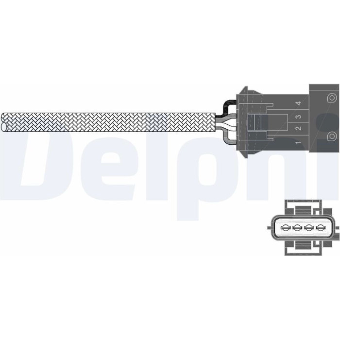 ES20337-12B1 Delphi Lambdasonde ES20337-12B1