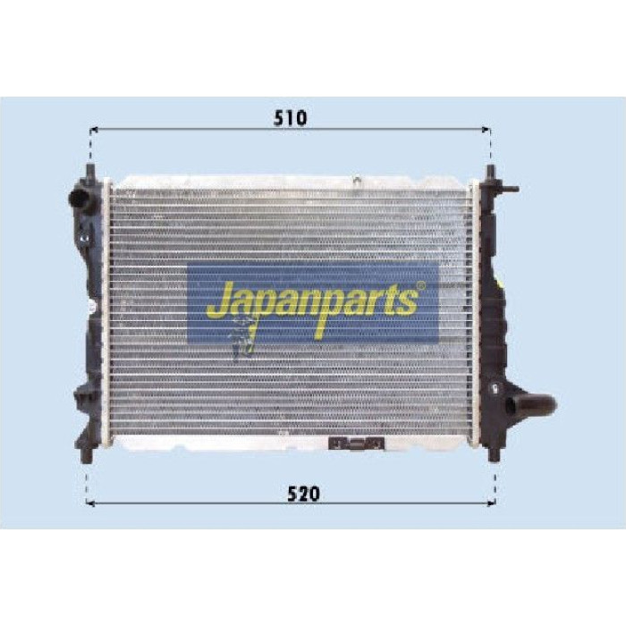 Japanparts Motorkühler RDA313024 Japanparts Motorkühler RDA313024