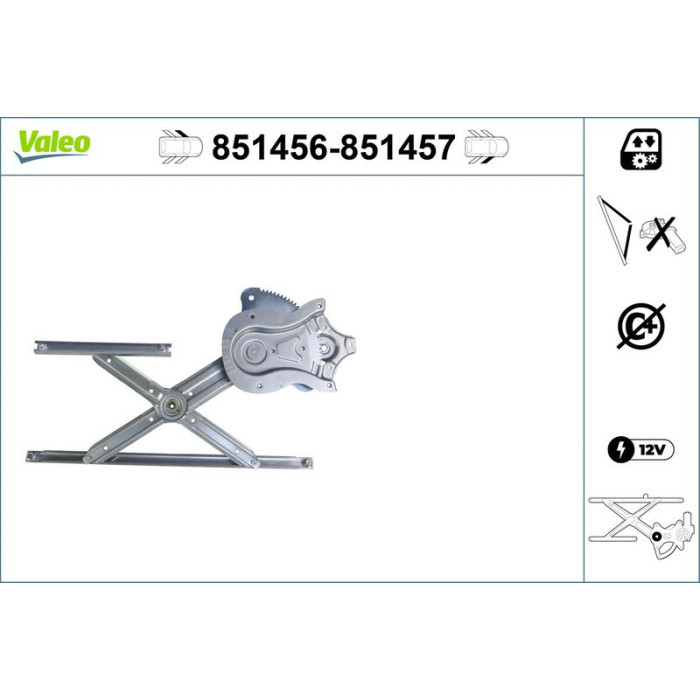 Valeo Fensterheber 851456 Valeo Fensterheber 851456