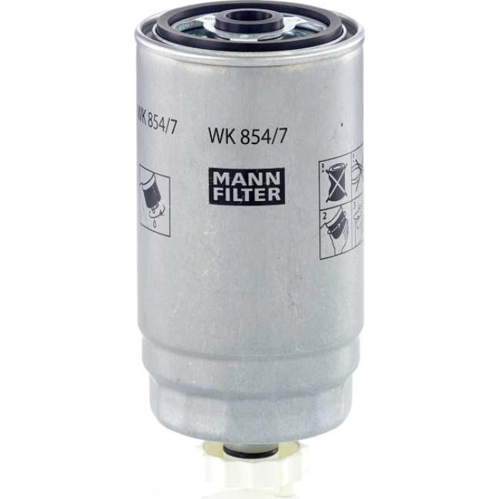 MANN-FILTER Kraftstofffilter WK 854/7 MANN-FILTER Kraftstofffilter WK 854/7