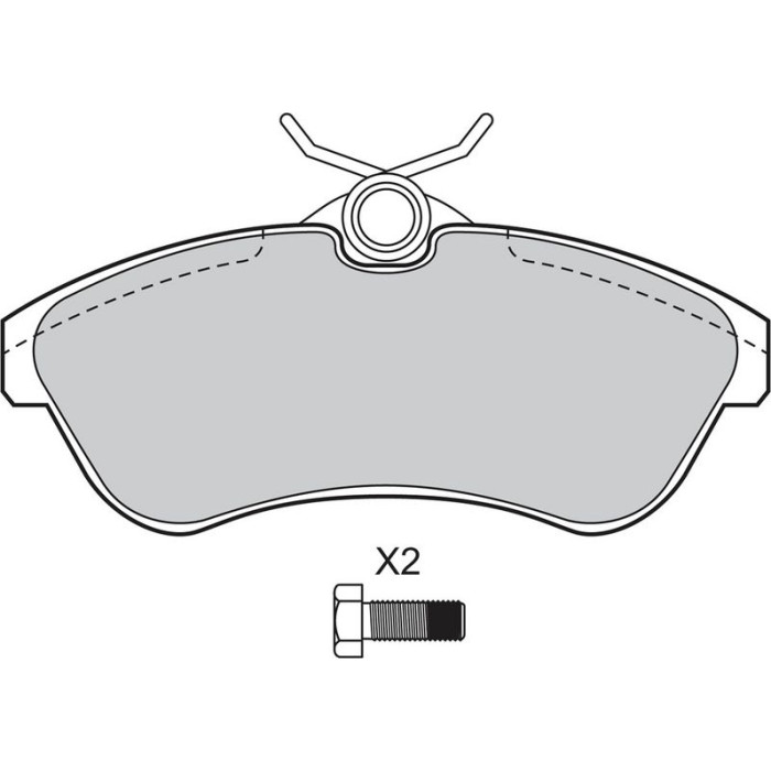 Valeo Bremsbelagsatz 598501