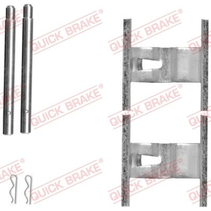 Quick Brake Montagesatz für Bremsbeläge 109-1660 Quick Brake Montagesatz für Bremsbeläge 109-1660