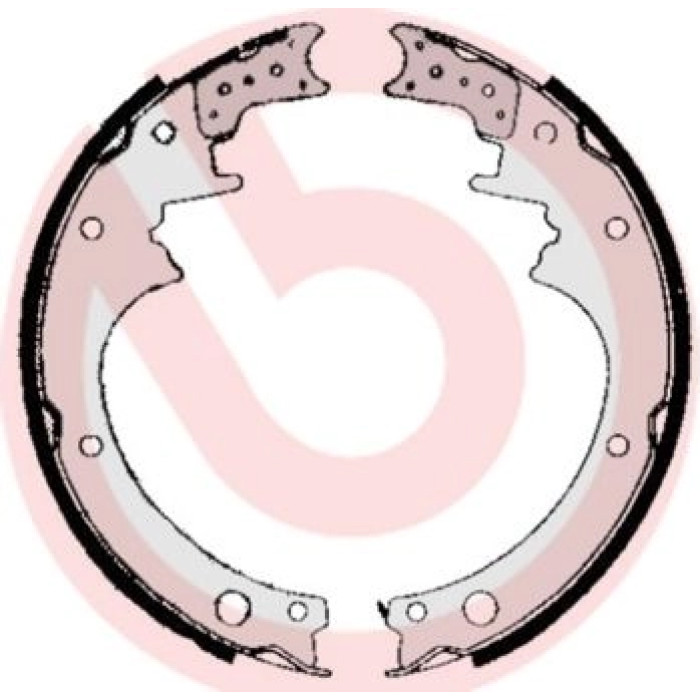 Bremsbackensatz HA S 56 511 Bremsbackensatz HA S 56 511