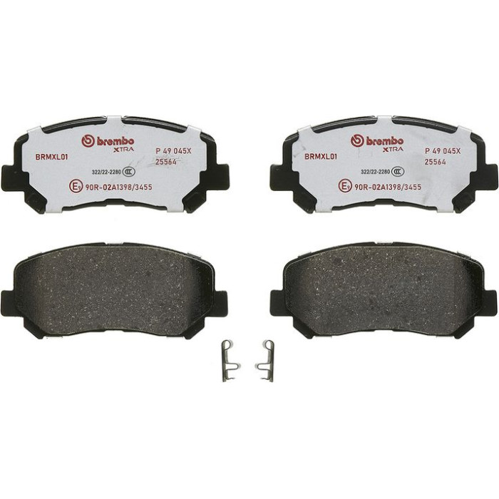 BREMBO Bremsklötze Xtra VA P 49 045X BREMBO Bremsklötze Xtra VA P 49 045X