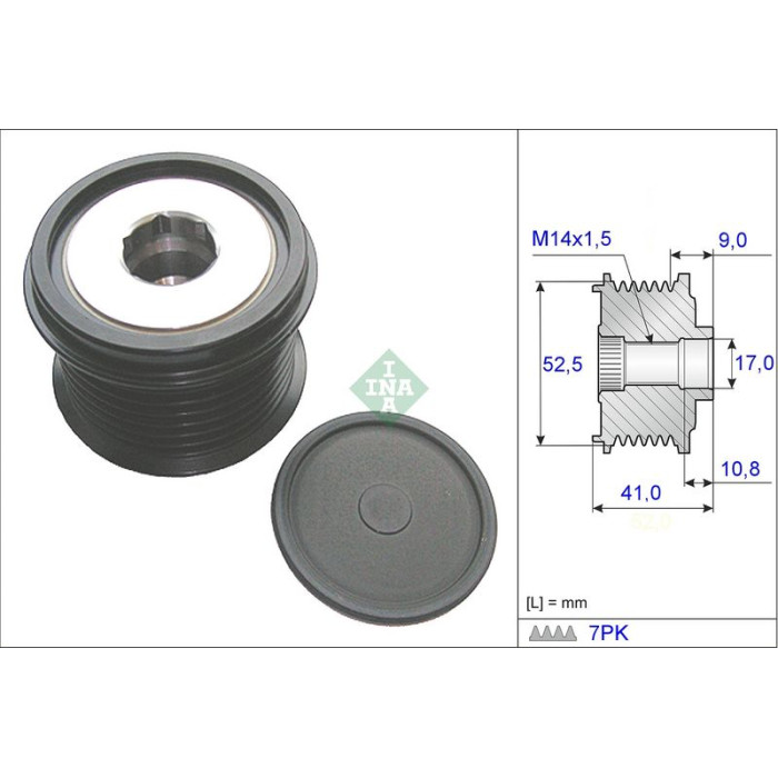 535 0209 10 Generatorfreilauf